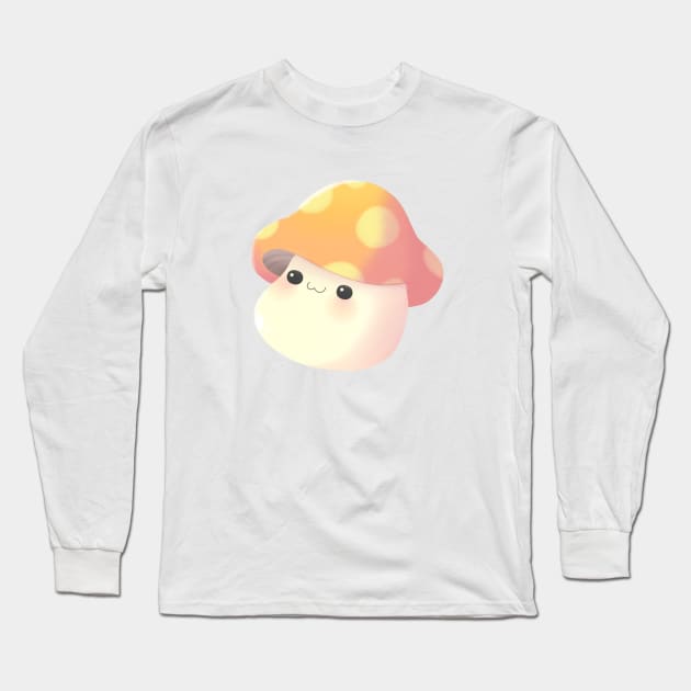 Maplestory Orange mushroom Long Sleeve T-Shirt by Meshuga